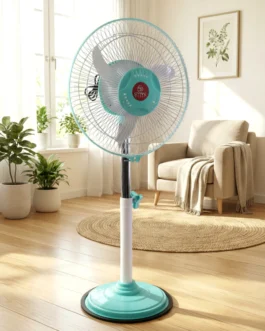 12V DC Hybrid Pedestal Table Fan (Adapter Not Include)