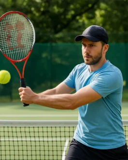 Professional Tennis Racket with Full Cover (1 Pc)