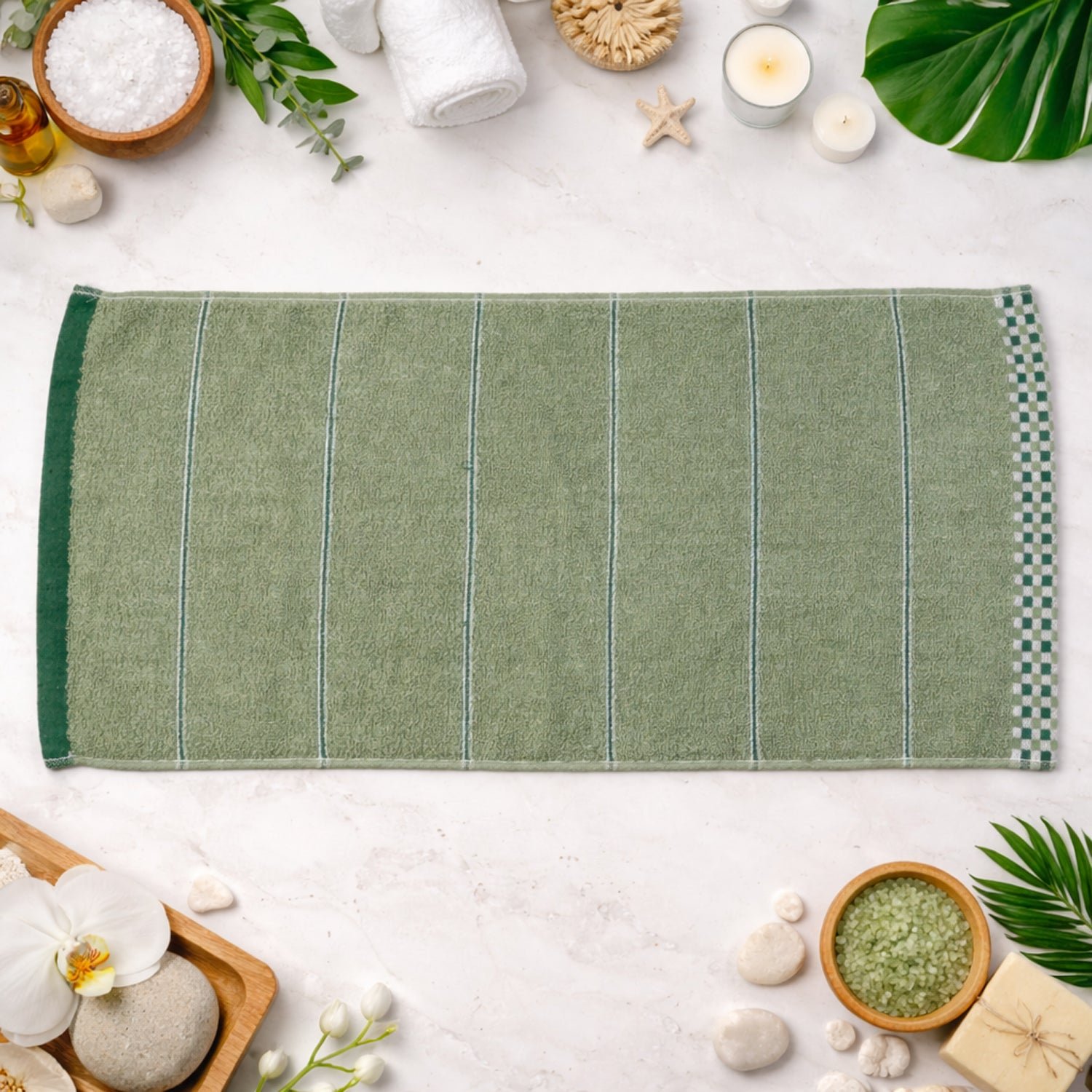 02_806d092d-af3e-45d4-ae7f-c4860d2a0784.jpg Multipurpose Soft Cotton Bath Towel (1 Pc, 76x34 Cm) - Image 1