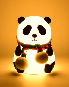Panda 7-Color LED Silicone Touch Lamp (1 Pc)