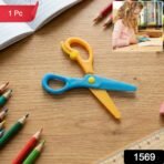 Child-Safe Plastic Safety Scissors for Kids (1 Pc)-01 - Image 2