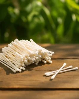 Paper-Stick Cotton Swabs – (100 Pc / Set)