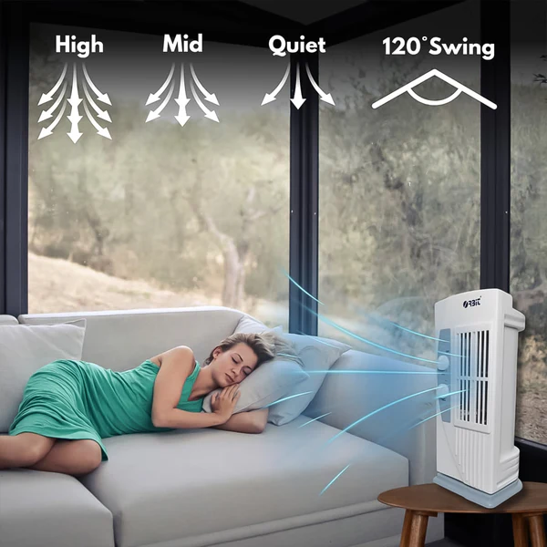 Orbit Micro Oscillating Tower Fan (1 Pc) - Image 4