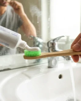 Bamboo Toothbrush Set for Adults (Pack of 4)
