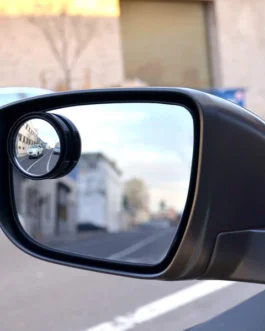 Car Blind Spot Mirror – HD Glass, Convex & Frameless (2 Pcs Set)