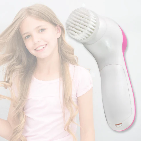Facial Beauty Brush, Face Massager (1 Pc / With 2 AA Battery Included) - Image 2