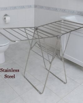 Supermom Premium Stainless Steel Heavy Duty Foldable Cloth Drying Stand (1 Pc)