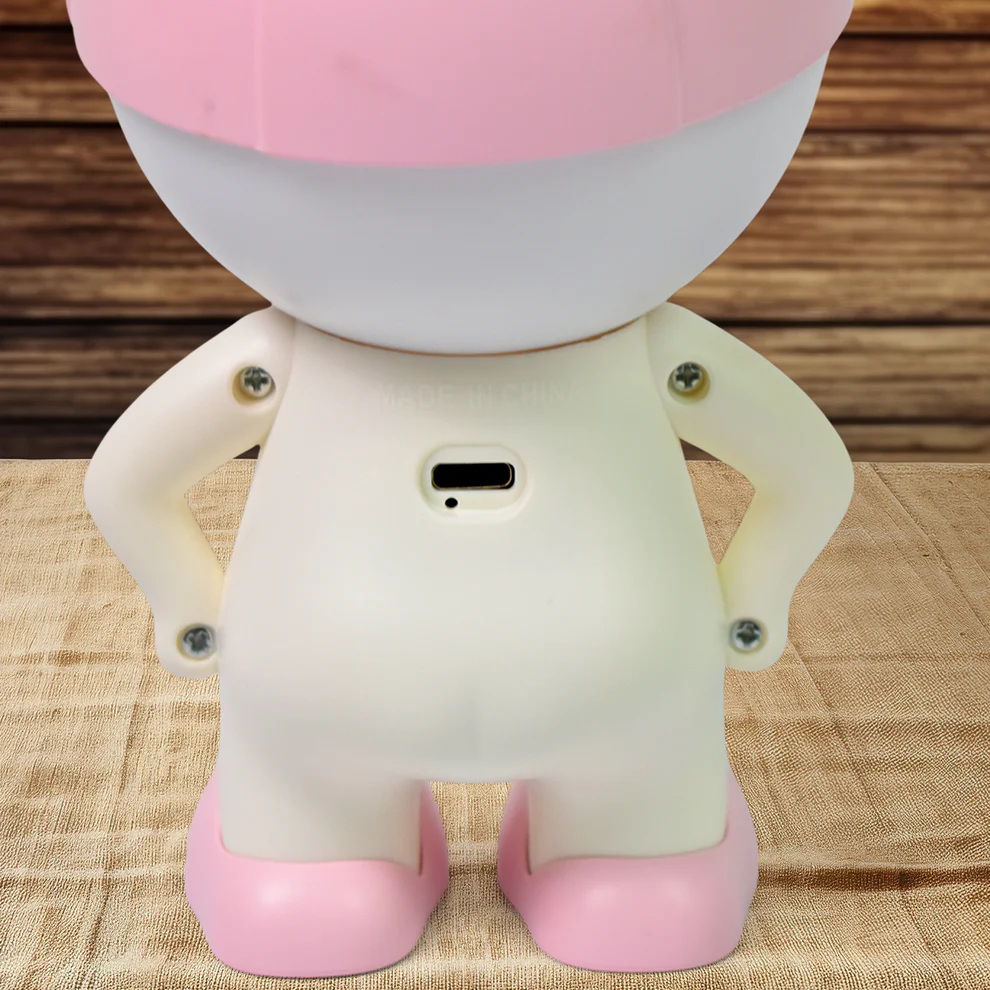 Cute Lovely Cartoon Design LED Desk Night Light With Plastic Head Cap (1 Pc) - Image 3