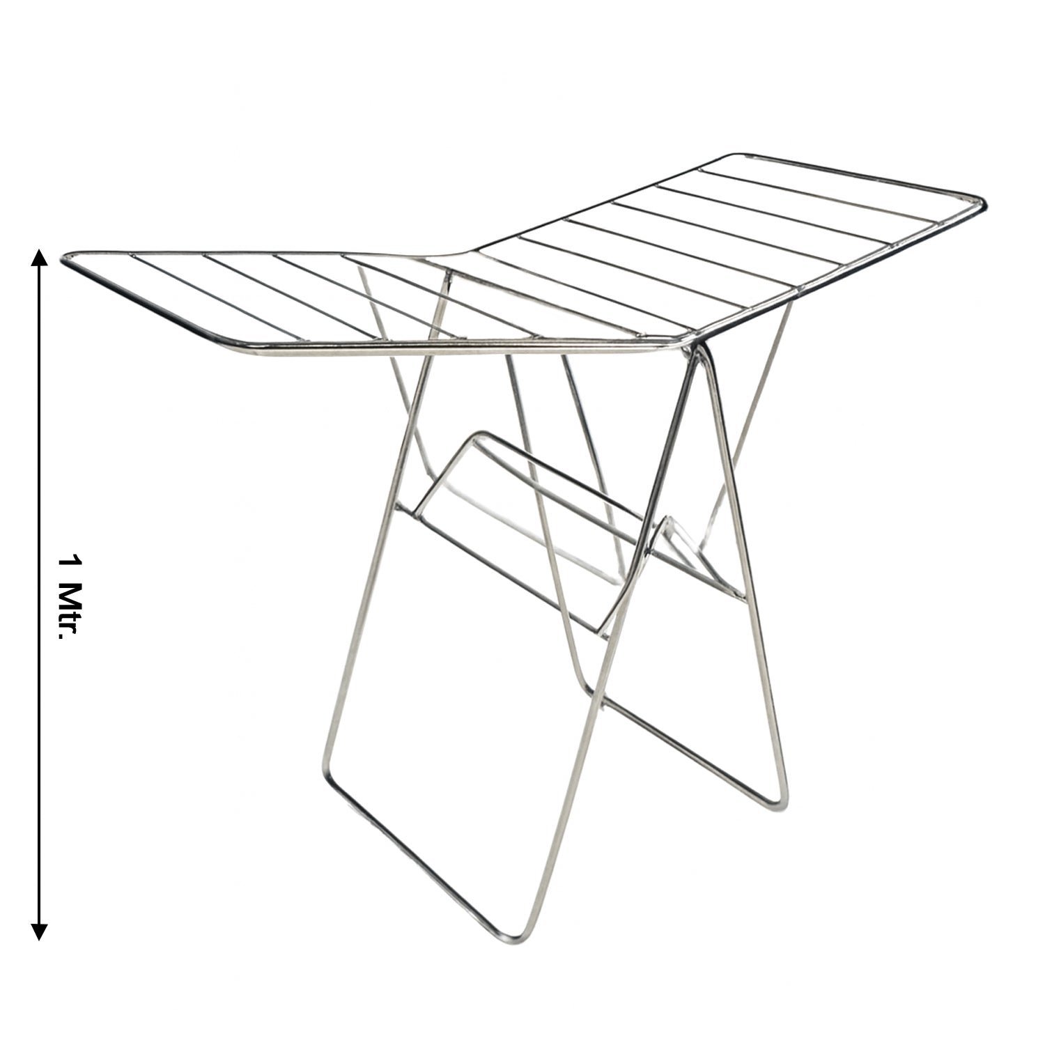 Supermom Premium Stainless Steel Heavy Duty Foldable Cloth Drying Stand (1 Pc) - Image 3