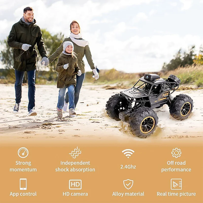 Remote Control Off-Road Truck with HD Camera - Image 5
