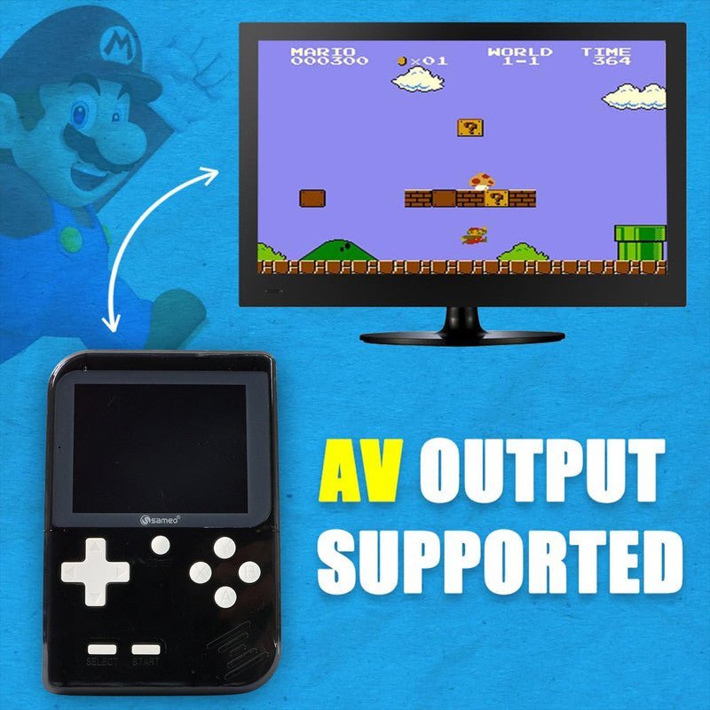 Sameo DreamBoy Retro Handheld Gaming Console with 500 Built in Classic Games - Image 3