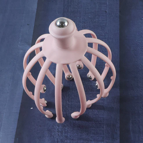 Manual Head Scalp Massager with Rolling Ball Tips (1 Pc) - Image 5