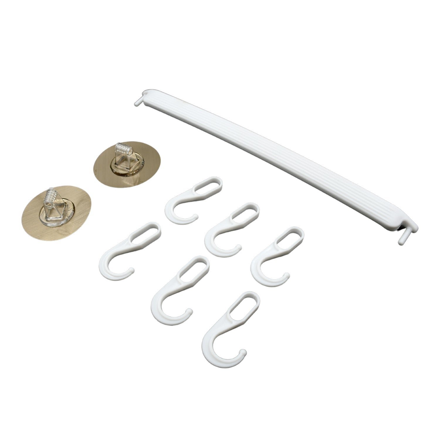 1 Pc Bath Towel Hanger Wall Mounted Towel Holder Rack for Kitchen Bathroom - Image 8