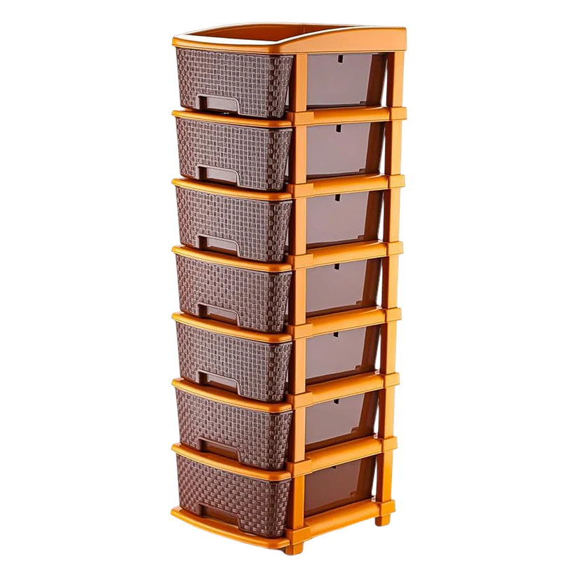7-Layer Multipurpose Plastic Storage Drawer Organizer - Image 7