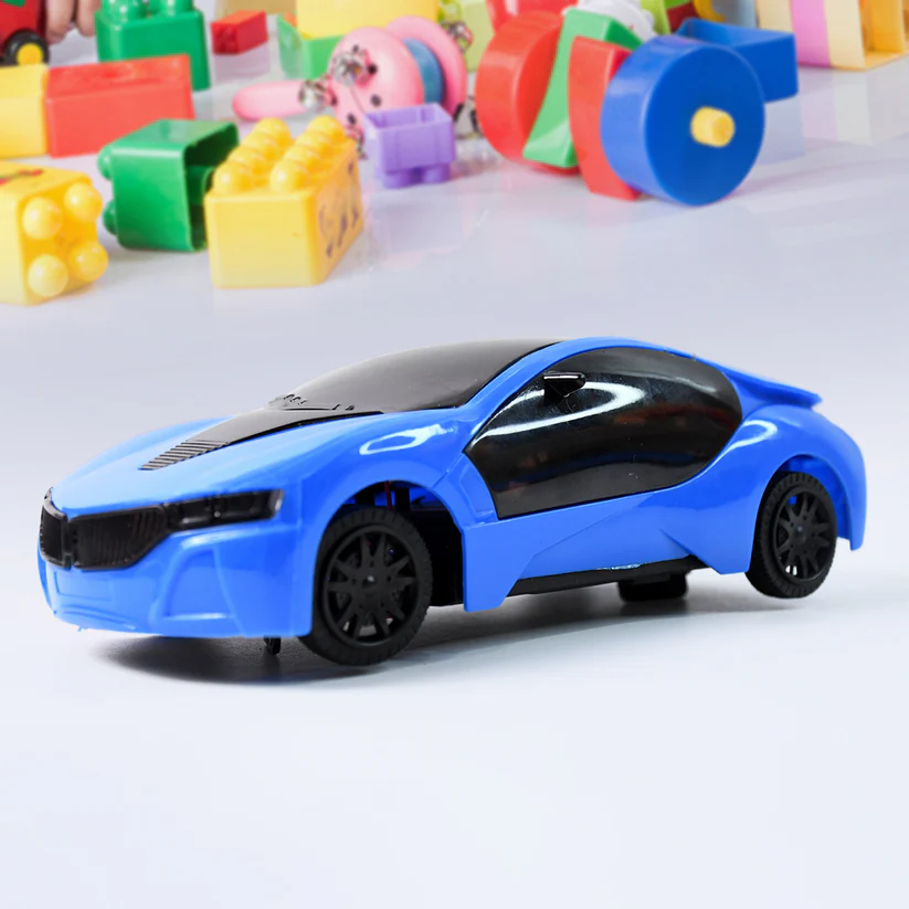 Remote Control Fast Modern Racing Car 3D Light with Go Forward And Backward - Image 2