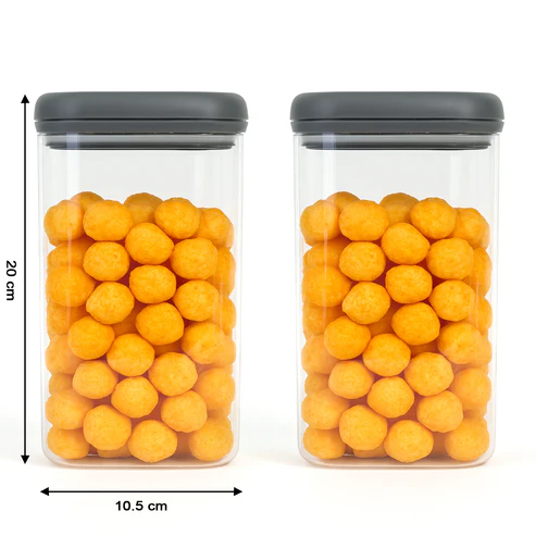 Supermom Airtight Kitchen Storage Containers – (2 Pc Set / 1500 ml) - Image 4