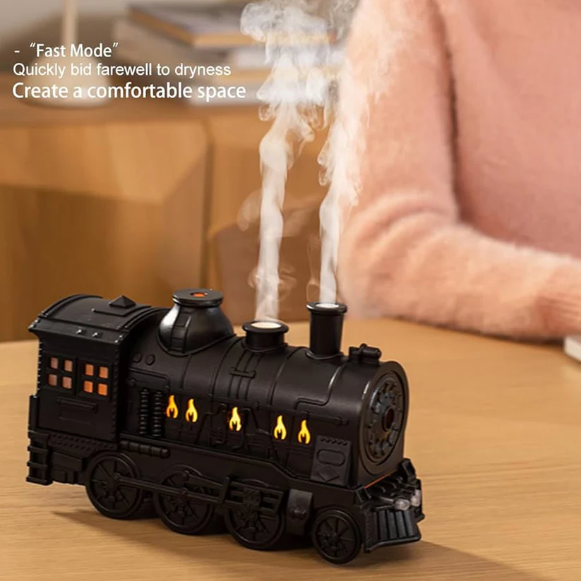 Train Shape Portable Mini Humidifier (1 Pc / Mix Color) - Image 3