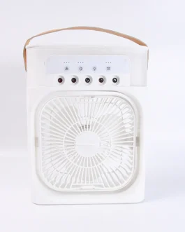 Portable Air Cooler Fan with 7-Color Light – Personal AC Fan