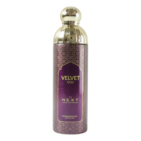 Next Velvet Oud Premium Perfumed Body Spray 200 ML - Image 4