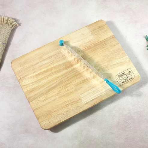 Supermom Wooden Craft Cutting and Chopping Board (1 Pc) - Image 5
