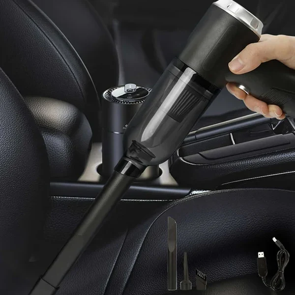 3 in 1 Mini Car Vacuum – Wireless, Rechargeable, Blower & Dust Cleaner for Car & Home - Image 3