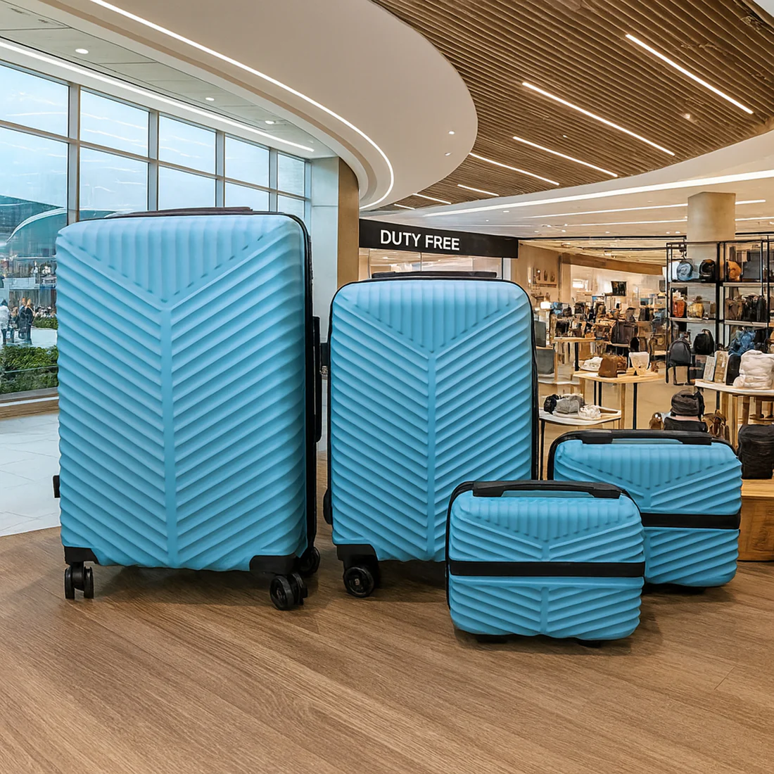 4-in-1 Luggage Set – Durable and Stylish Hard Shell Suitcase Set - Image 8