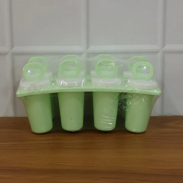 Prexo Plastic Ice Cream Popsicle Maker (8 Pc Set) - Image 2