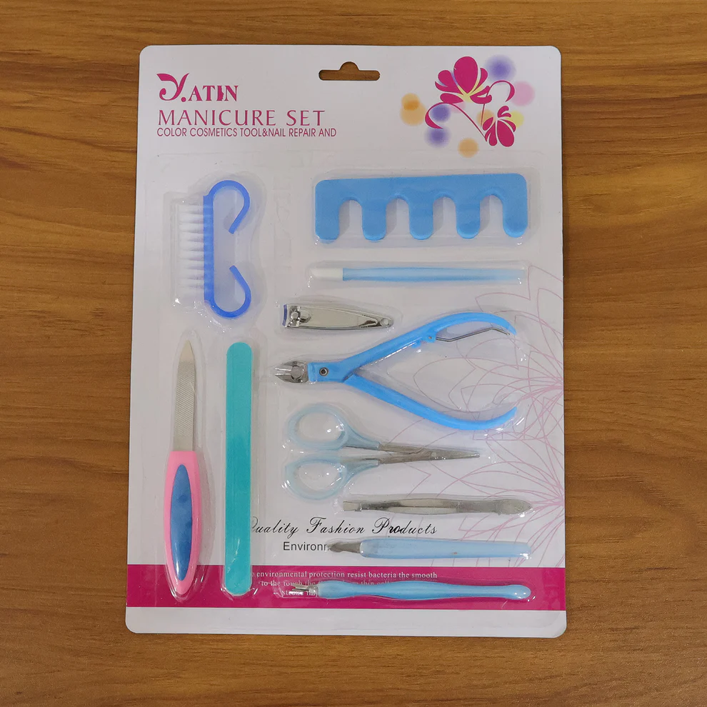 11 In 1 Manicure Pedicure Nail Care Kit Set - Image 3