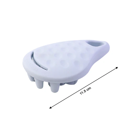 Premium Silicone Scalp Massager Shampoo Brush (1 Pc) - Image 5