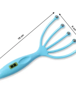 Handheld Five-Finger Head Massager with Rolling Ball Tips (1 Pc)