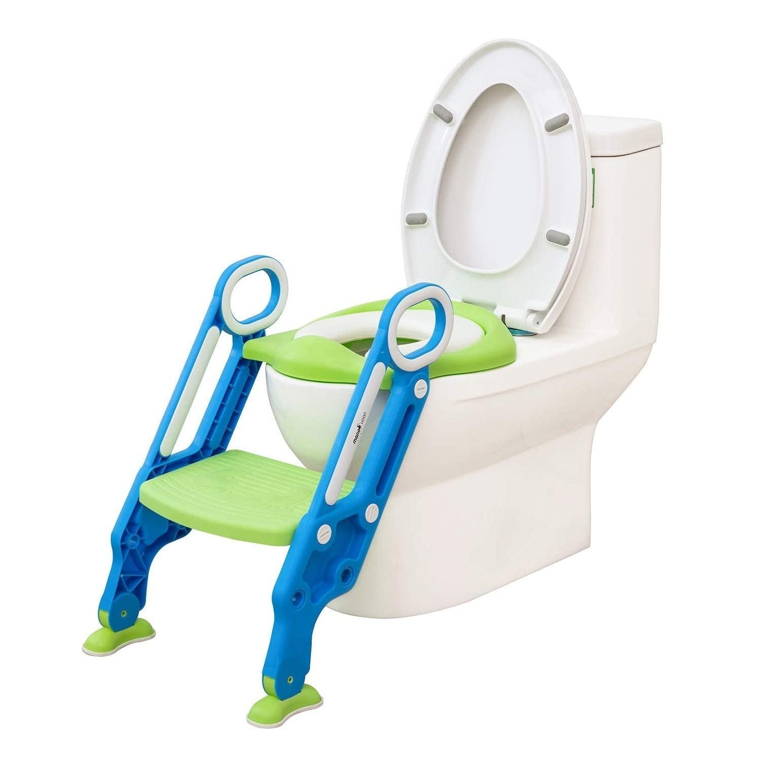 2 in 1 Training Foldable Ladder Potty Toilet Seat for Kids ----- - Image 3