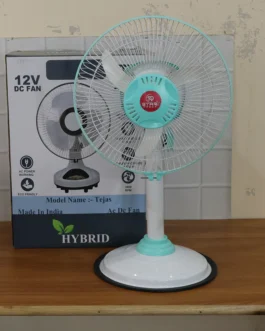 12V DC Hybrid Pedestal Table Fan (Adapter Not Include)