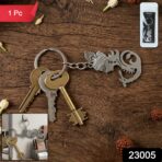 Premium Metal Krishna Face Keychain 1 Pc - Image 2