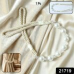 Elegant Pearl Beaded Curtain Tieback (1 Pc) - Image 2
