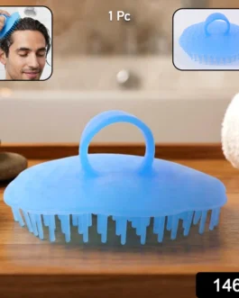 Silicone Scalp Massager Shampoo Brush (1 Pc)