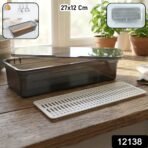 Multipurpose Kitchen Sink Organizer Tray (1 Pc, 27x12 Cm) - Image 2