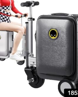 Electric Suitcase Smart Scooter – Riding Luggage with Removable Power (1 Pc)