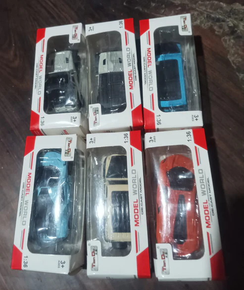 Mini Pull Back Car Widely Used By Kids (1 Pc / Mix Color / Design) - Image 5