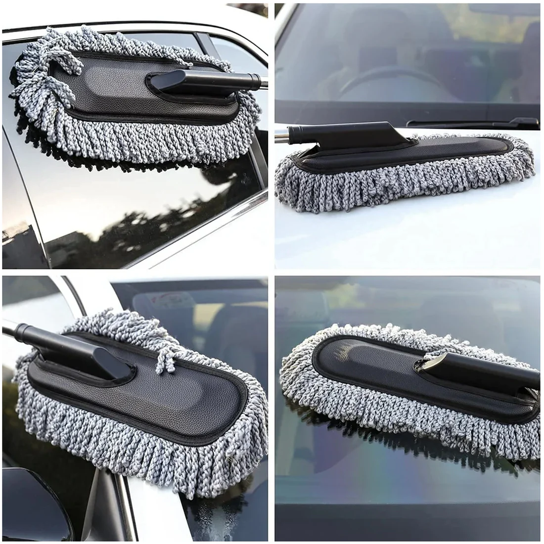 Car Duster, Long Retractable / Soft / Non-Slip / Handle - Image 5