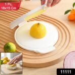 Round Food Saver Storage Container with Lid (1 Pc, 18 x 15 Cm) - Image 2