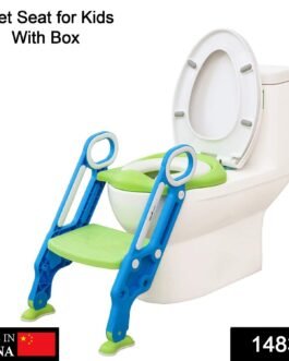 2 in 1 Training Foldable Ladder Potty Toilet Seat for Kids —–