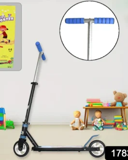 Foldable Kids Ride-On Scooter – 2-Wheel, Height Adjustable (4-8 yrs, Multicolor)