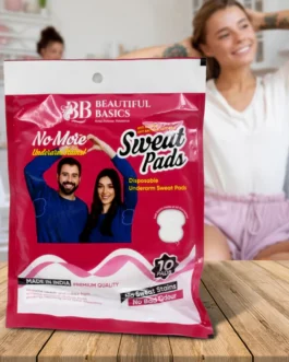 Underarms Sweat Pads Disposable Highly Absorbent Pads Cotton (Pack of 10)