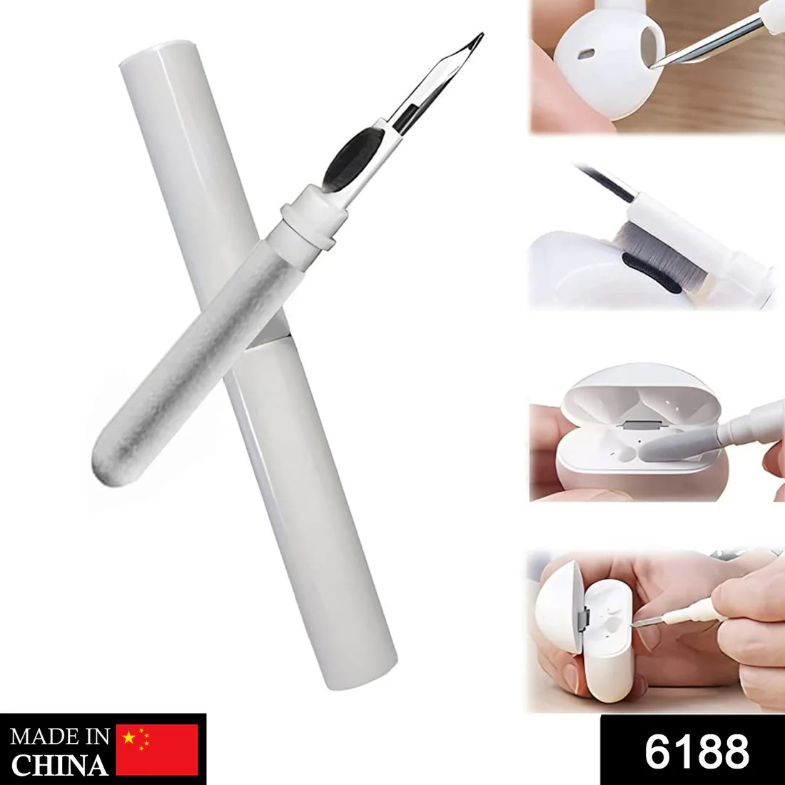 3-in-1 Earbuds Cleaning Pen – Easy Cleaning Tool for Earbuds & Earphones - Image 5