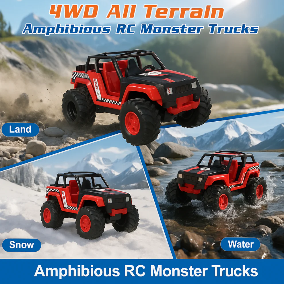 Funwoods Free-Wheel Racing Jeep Toy Car - (1 Pc) - Image 3