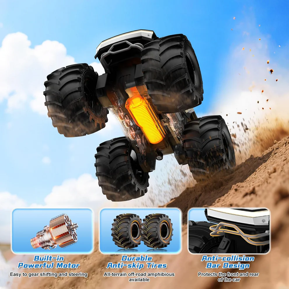 Funwoods Free-Wheel Racing Jeep Toy Car - (1 Pc) - Image 2