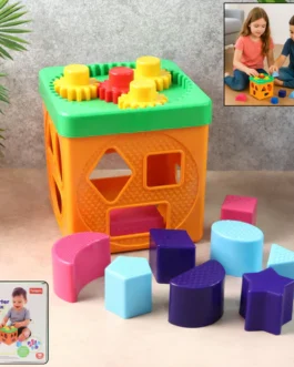Funskool Giggles Shape Sorter Gear Box – Spin, Match & Learn Activity Toy Toddlers