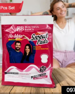 Underarms Sweat Pads Disposable Highly Absorbent Pads Cotton (Pack of 10)