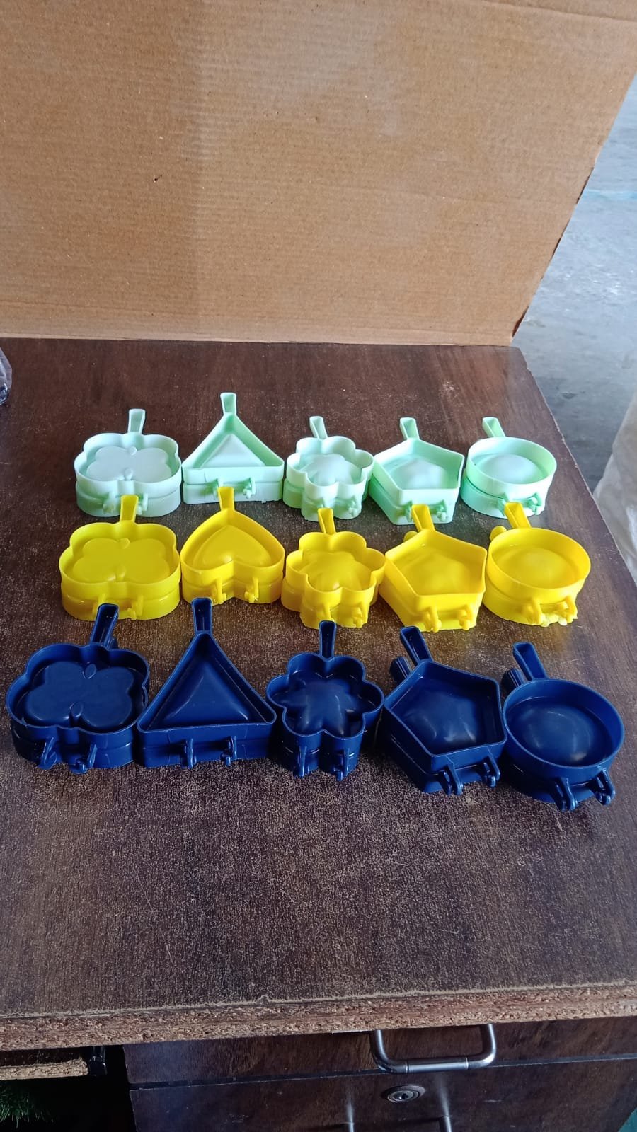 1 Pc Assorted Shape Plastic Snack Mould (Mix Design / 1 Pc) - Image 2