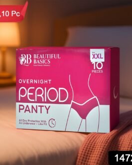 Beautiful Basics Overnight Period Panty XXL Size (10 Pc)